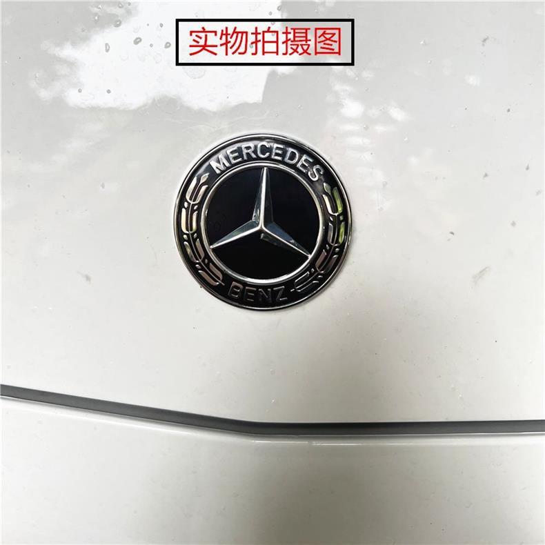 Suitable for Mercedes-Benz engine hood emblems, A-Class, C-Class, E-Class, CLA, Vito, GLK, ML, and R models; used for modifying and replacing car emblems
