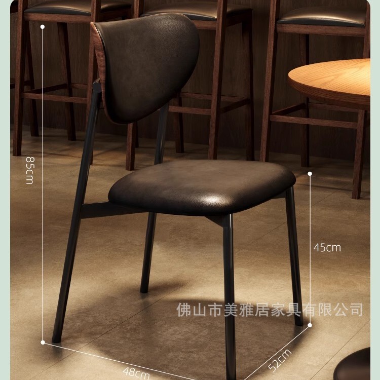 レトロなカフェテーブルと椅子の組み合わせ無垢材ベーカリーケーキショップチェアパブB&Bデザートミルクティーショップダイニングテーブルと椅子|undefined