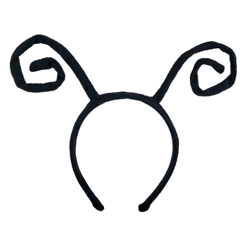 Juego de Halloween antena hormiga diadema mariposa diadema DIY libre rendimiento etapa regalo cumpleaños fuentes del partido
