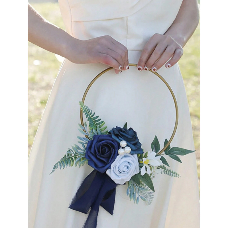 Garland transfronteriza para bodas Bridesmaids Holding Silk