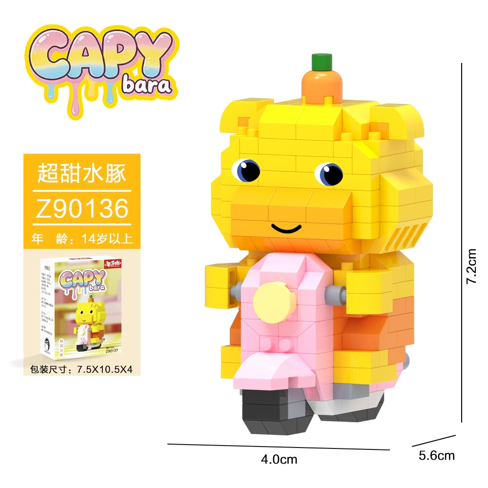 Lego, cartoon constructor, doll, toy, Birthday gift