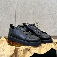 Men's Low-Top Board Sneakers, 2021 New Arrival, Korean Style, Small Leather Shoes, D14-Q