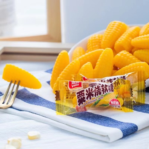 Yake Toffee Mixed Fruit Flavor Milk Gummy Candy Bulk Wedding Celebration Candy Children's Snack Candy New Year Goods