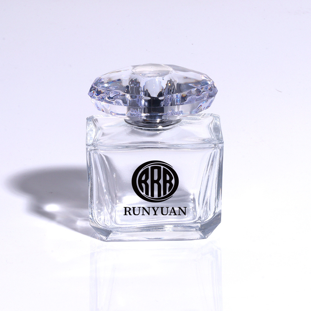 대형 크리스탈 다이아몬드 세트가 포함된 100ml, 투명, 크리스탈 유리