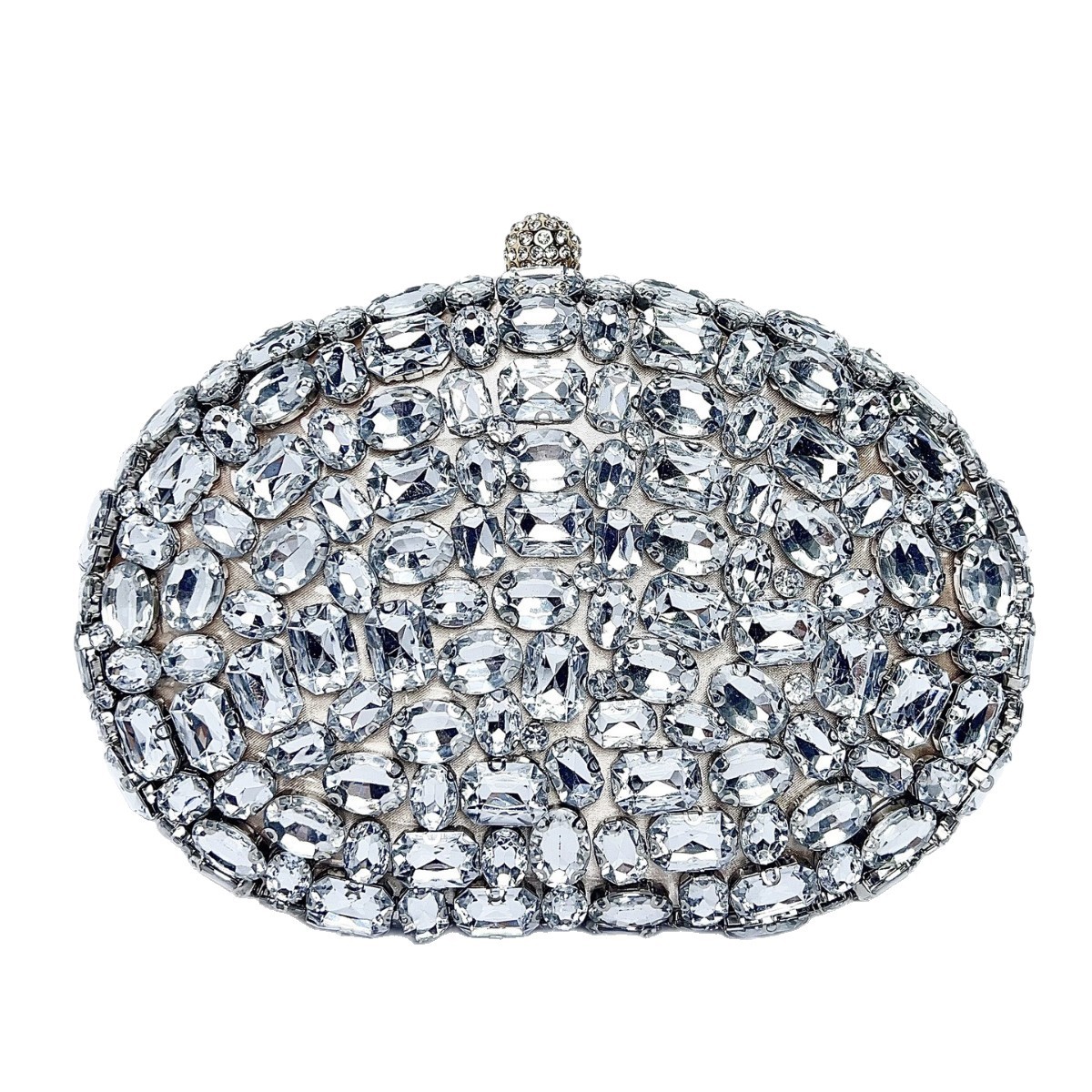 Sac À Main De Soirée Pour Femme, Pochette De Luxe En Strass_voghion.com
