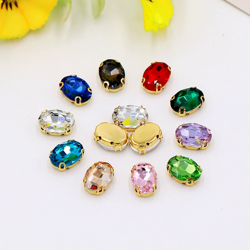 Glass accessory with rhinestones, DIY, (Physicals)