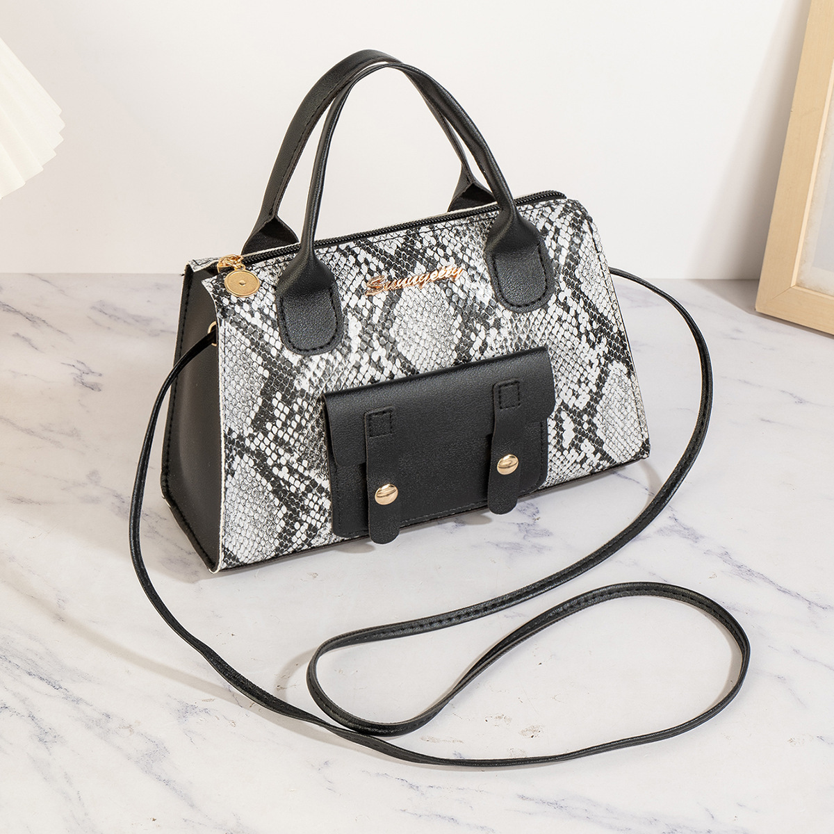 2024 nueva bolsa de mujer transfronteriza bolsa de cocodrilo bolsa de hombro bolsa de mujer bolsa de almacenamiento bolsa de teléfono móvil bolsa de mano bolsa de mujer bolsa al por mayor image 4