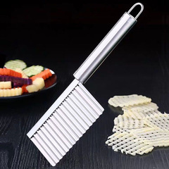 Multifunctional Commercial Wavy Potato Slicer for Lamb Chops Household Deep-Texture Thickened Lamb Chop Potato Chip Flower Slicer