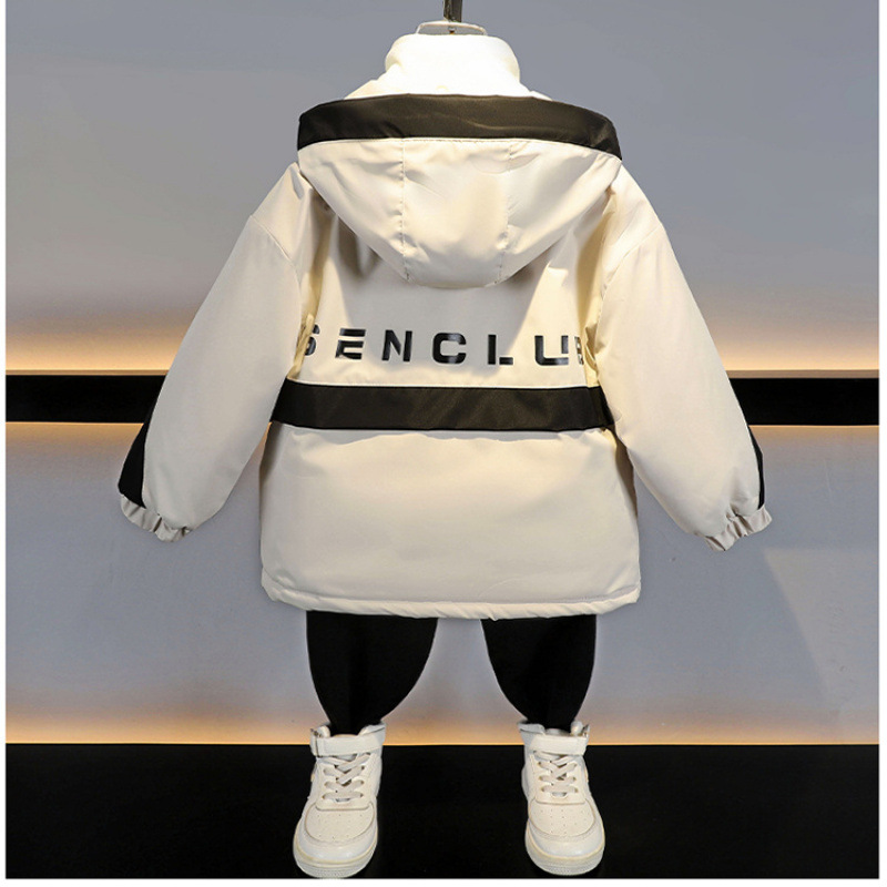 남학생 3 대 1 러쉬 재킷 2024 년 가을과 겨울 새로운 세련 된 유행  소녀 겨울 옷 어린이 가을