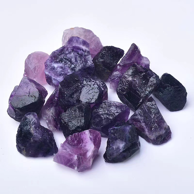 Purple fluorite / 2-3cm 100g