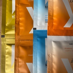 Kブランド 正規品 袋入りシャンプー 袋入りサンプル 8ml 携帯用 トラベルサイズ お試しサイズ シャンプー ミルク ふわふわ