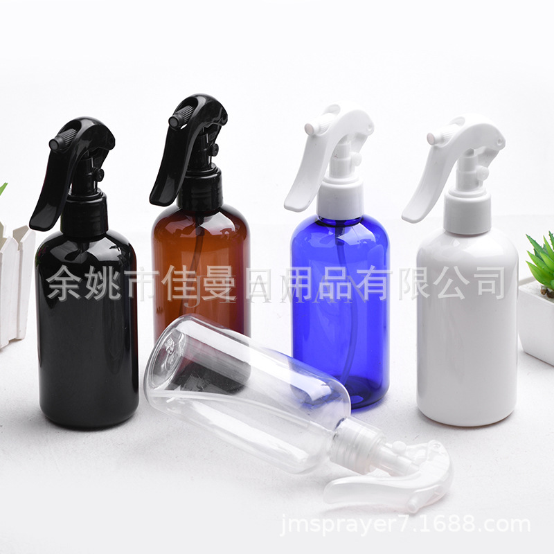 250ml矮胖款PET塑料瓶配H03小老鼠喷头PP材质喷雾瓶化妆水保湿瓶