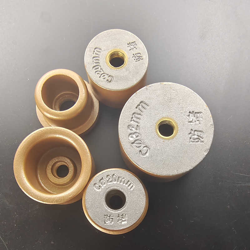 PPR hot fuser die head yellow thickened non-stick die head thickened anti-blocking hot head