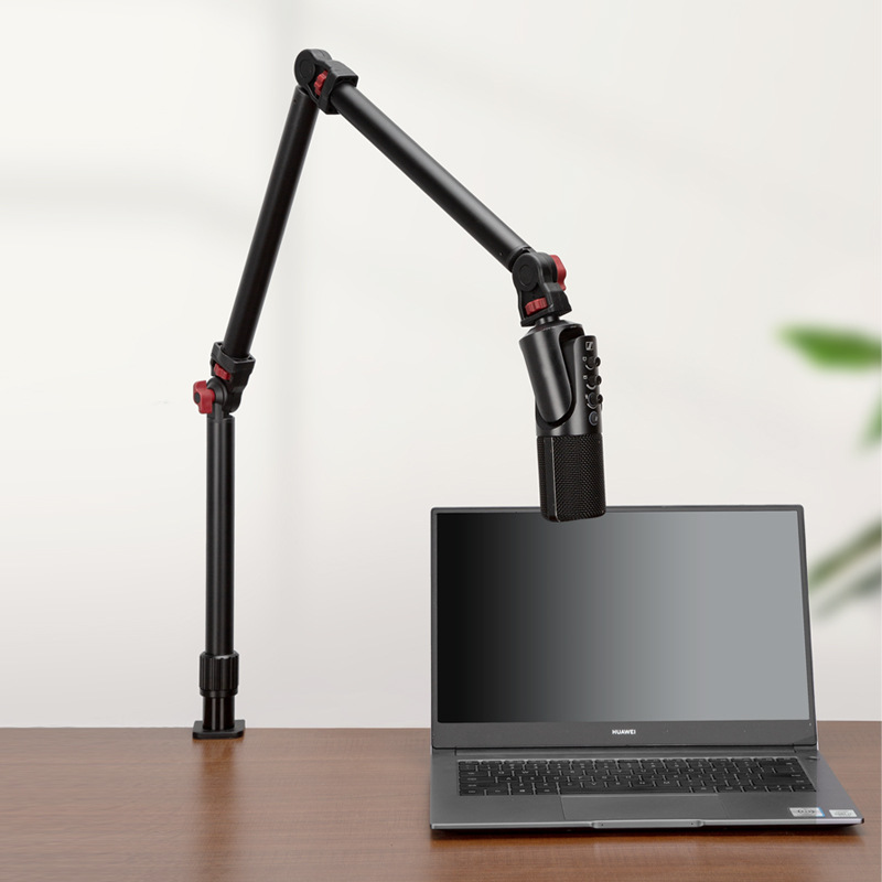 Soporte de escritorio tipo C multifuncional plegable de carga 3kg micrófono en vivo cámara de luz de relleno soporte de mano mágica