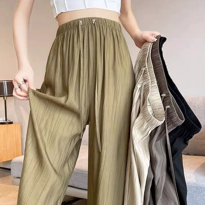 Саржевые брюки для беременных, oversize, защита от солнца