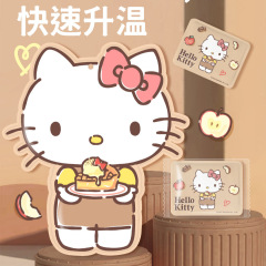 三丽鸥正版KT猫造型包装卡通一次性暖宝宝冬季暖身贴自发热贴潮玩