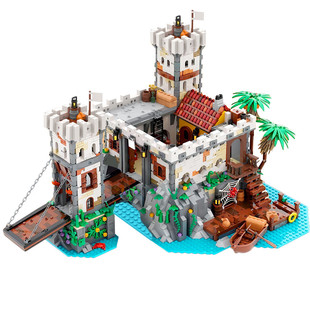 C9214Y01 Forts of Pirat/E/S Modular Building 3287 Parts Building Toy Set
