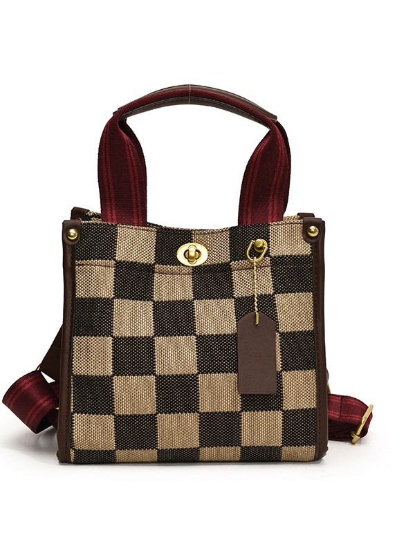 Bolso de patrón leopardo para mujeres 2026 nueva moda retro transfronteriza bolsa de viaje bolsa de tela de bloqueo mochila de hombro