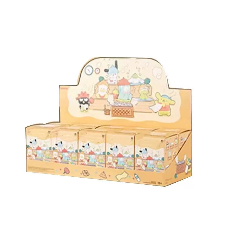 Мини‑фигурка Sanrio, настольная игрушка, слепая коробочка «Давайте попаримся», коллекционная серия
