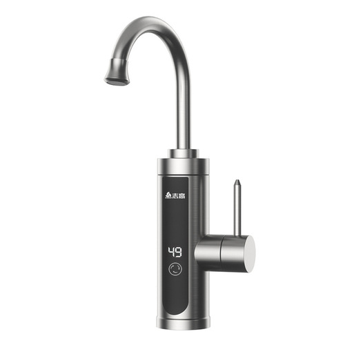 ZhiGao Electric Shower Head Rapid Pass Through Water Heater Instant Heating Variable Frequency 3-Stage Temperature Adjustment Kitchen Treasure Home Use