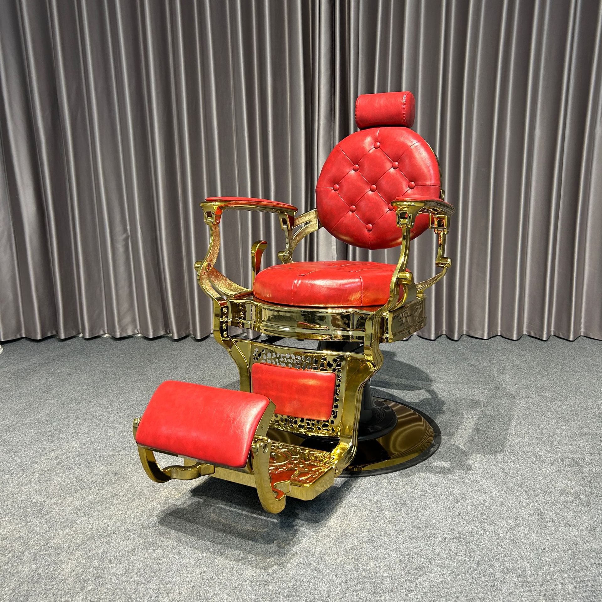 Silla de barbería de hombre retro silla de barbería silla de afeitado especial para caer silla de afeitado silla de pecado image 40
