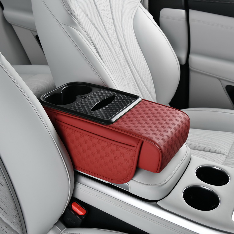 Box Pad, Fushou Armrest box pad - red
