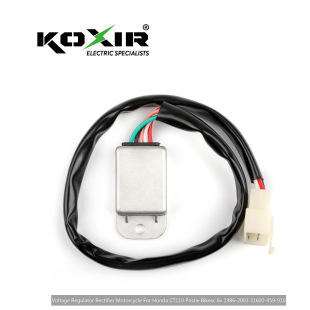 KOXIR voltage regulator rectifier 6v applicable to Honda CT110 Postie Bikesc 31600-459-910