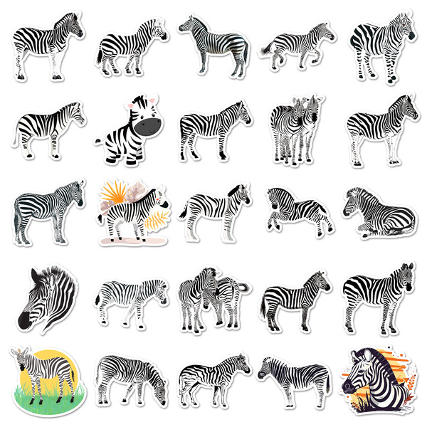 cartoon zebra