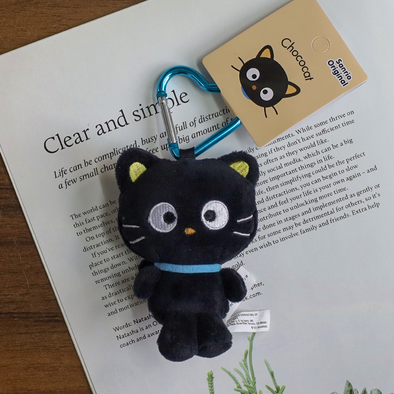 智秀同款爱心扣kitty猫挂件毛绒公仔库洛米玉桂狗玩偶钥匙扣挂饰|undefined
