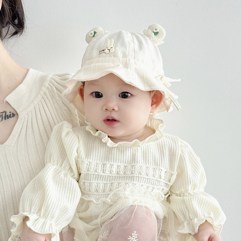 Sombreros para bebés primavera y otoño delgados bonitos sombreros para bebés sombreros de pescador sombreros para bebés de verano para hombres