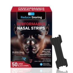 Nasal Strips运动员鼻贴，运动扩张器，改善呼吸和运动表现，50片