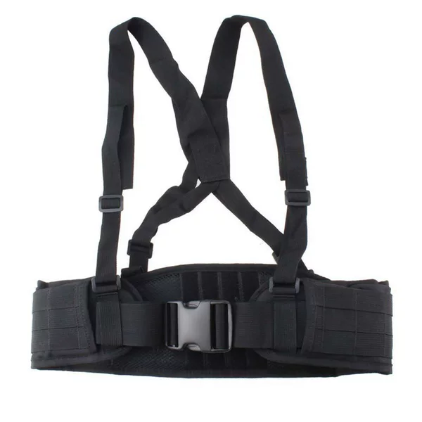 Outdoor Sports Training Belt Waist Protector Multifunctional Camouflage Nylon Strap Molle Waistband Sundry Bag Lanyard
