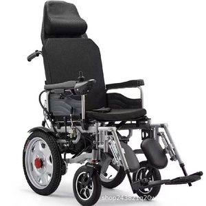 Electric Wheelchair Manufacturer's Smart 24V Foldable Four-Wheel Mobility Scooter for Disabled and Elderly People