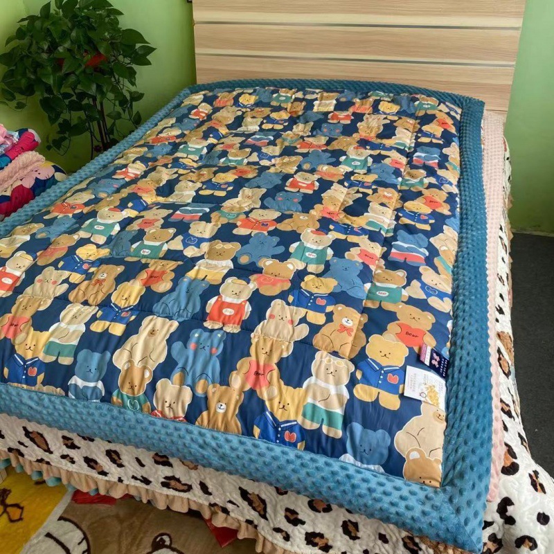 peas Cashmere is Korean Cotton thickening keep warm Winter quilt Double Single student dormitory The quilt core spring and autumn Bedding