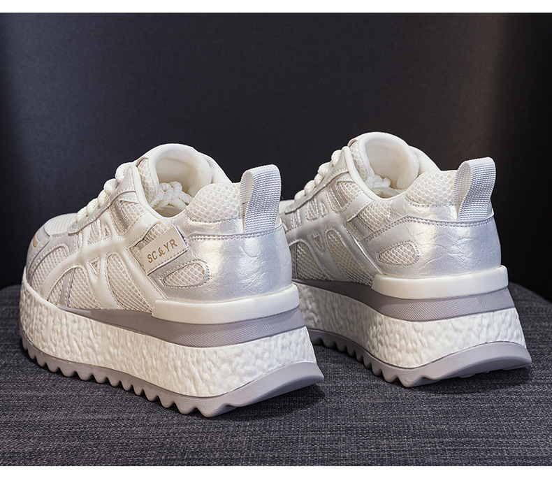 Giày sneaker nữ đế dày chunky phong cách thể thao thời trang mới thu 2026 — M2878 đen, M 2878m màu, M2878 màu đỏ, M2878 màu xanh lá cây chi tiết 31