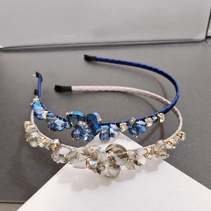 Daily Occasion Fashion Women'S Geometric Artificial Crystal Jewelry Headband