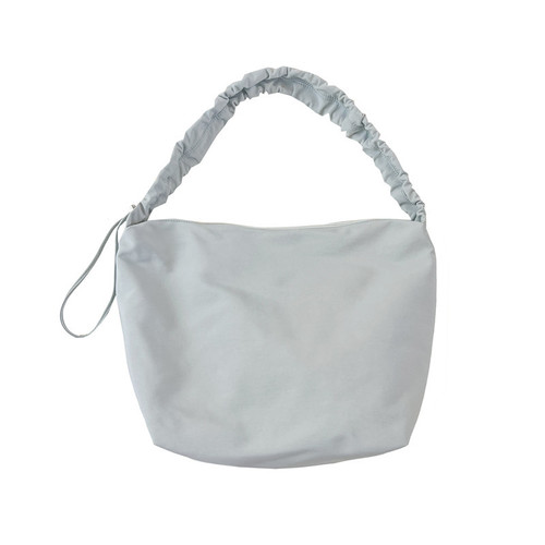 Women's Fashion Casual Large Capacity Crossbody Bag with Personality Pleated Duckbill Hip Bag