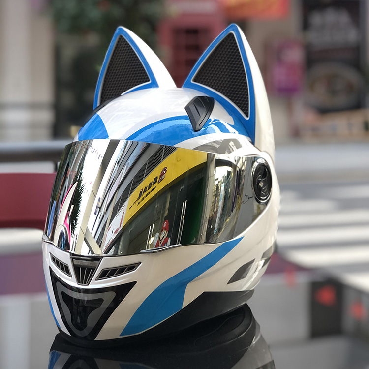Motorcycle Full Face Helmet Men Women Full Covered Racing Helmet