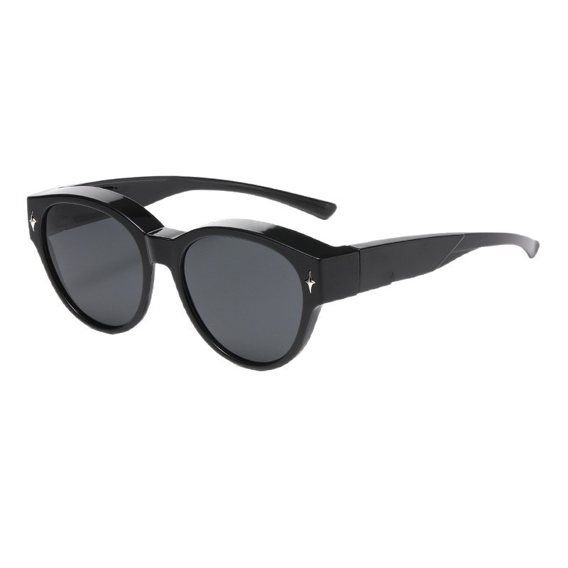 ネットセレブサングラス、1ミラー、2目的、ファッショナブルな近視セット、超軽量抗UVサングラス、運転用特別サングラス