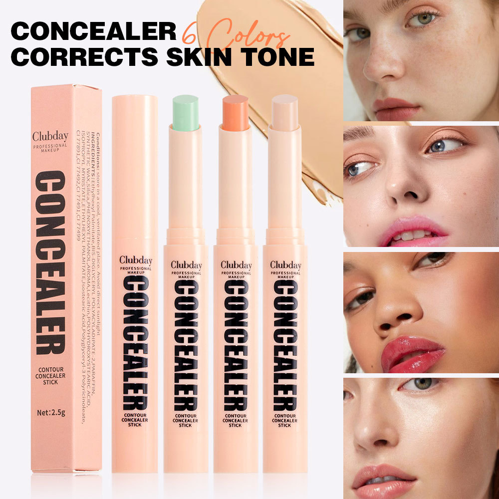 Clubday Cross-border Facial and Body bestseller Contour Shadow Concealer Pen, Natural three-dimensional matte Waterproof Concealer stick undefined