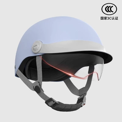 Motosiklet kaskı (dəbilqə), Electric Vehicle Helmet for Men and - 3c-certification-mi-dailan-hat-brim-transparent-endoscope