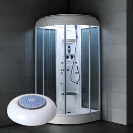 淋浴房桑拿房LED顶灯淋浴花洒LED圆形灯CE专利产品LED环形灯防水