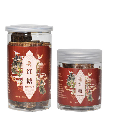 Spring City Rain Red Sugar Yunnan Old Red Sugar Canned Earth Red Sugar Block Sugar Cane Handmade Sugar Wholesale
