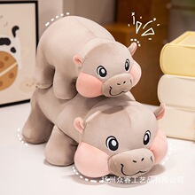 �羳moo deng hippo plush ̩������С������������ë�޹�����ż
