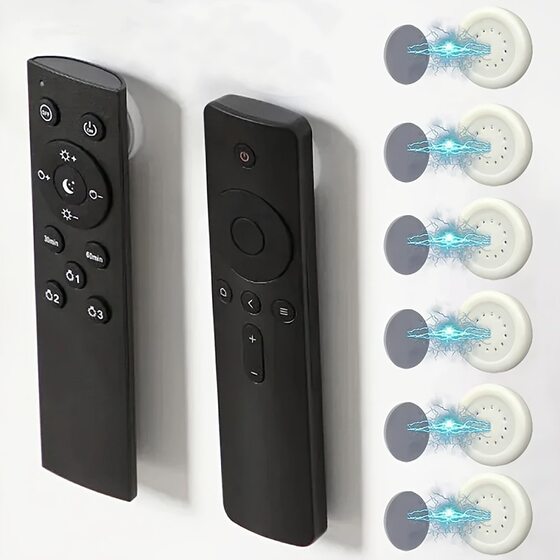Remote control magnetic buckle strong paste suction cup magnetic row plug holder non-punch row router magnet buckle