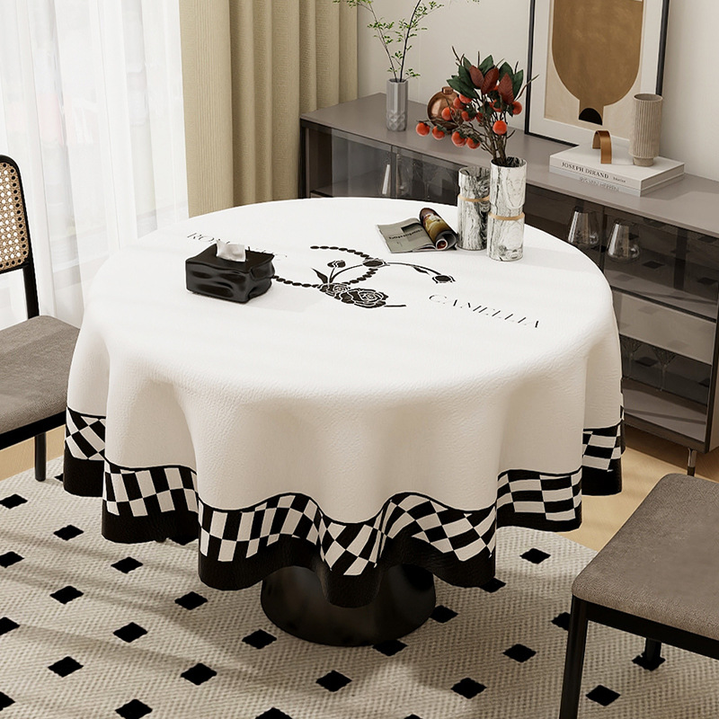 Moonlight songxian / Diameter 90cm-round tablecloth