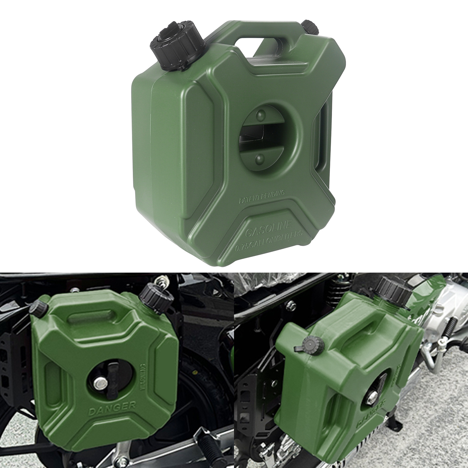 Oil Drum, Gasoline Drum, Off-Road Vehicle Spare Oil Drum, Car and Motorcycle Anti-Static Portable Emergency Oil Can