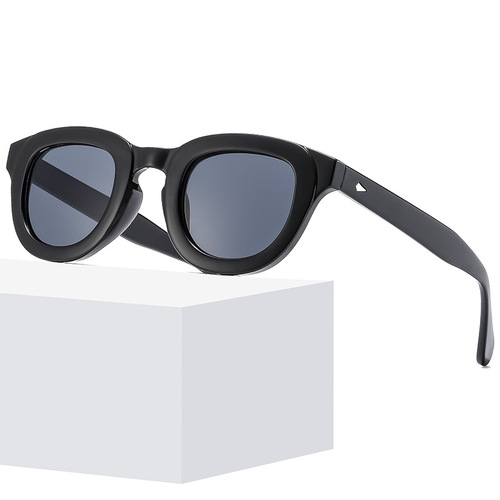 Elegant versatile 3789 meters nail European and American Korean version anti-blue light flat lens minority spicy girl anti-ultraviolet sunglasses 