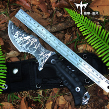 户外露营生存刀具防身野外求生战术直刀爆款长款瑞士高硬度军工刀