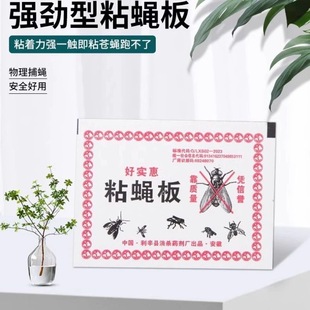 Fly Trap Strong Adhesive Fly Paper Sticky Fly Board Insecticide Mosquito Killer Catcher Fly Exterminator Magic Tool for Home Use